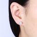 Wholesale Simple Fashion AAA Zircon Crystal Round Small Stud Earrings Wedding 925 Sterling Silver Earring for Women Girls Jewelry Gift TGSLE014 0 small