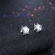 Wholesale China fashion jewelry unique 925 Sterling Silver Earrings High Quality for Woman cute little fish shiny Zircon Hot Sale Earrings TGSLE034 1 small