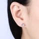 Wholesale Hot wholesale jewelry new style romantic 925 Sterling Silver Stud Earrings High Quality Woman Jewelry cute shiny Zircon Earrings TGSLE042 0 small