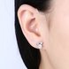 Wholesale China fashion jewelry unique 925 Sterling Silver Earrings High Quality for Woman cute sector shiny Zircon Hot Sale Earrings TGSLE046 0 small