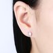 Wholesale Trendy Creative Female Stud Earrings 925 Sterling Silver delicate shinny Crystal Earrings Wedding party jewelry wholesale China TGSLE088 0 small