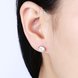 Wholesale Simple Fashion AAA Zircon Crystal Round Small Stud Earrings Wedding 925 Sterling Silver Earring for Women Girls Jewelry Gift TGSLE095 0 small