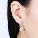 Wholesale Fashion delicate 925 Sterling Silver Four Claws Jewelry Shine AAA Zircon Earrings For Women Girls New Gift Banquet Wedding TGSLE098 0 small