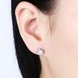 Wholesale Fashion delicate 925 Sterling Silver Four Claws Jewelry Shine AAA Zircon Earrings For Women Girls New Gift Banquet Wedding TGSLE102 0 small