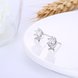 Wholesale Simple Fashion AAA Zircon Crystal Round Small Stud Earrings Wedding 925 Sterling Silver Earring for Women Girls Jewelry Gift TGSLE105 3 small