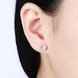 Wholesale Creative moon and stars Stud Earrings 925 Sterling Silver delicate shinny Crystal Earrings Wedding party jewelry  TGSLE107 0 small