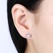 Wholesale Trendy Creative Female Stud Earrings 925 Sterling Silver delicate shinny Crystal Earrings Wedding party jewelry wholesale China TGSLE111 0 small