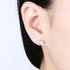 Wholesale jewelry China Simple Fashion AAA Zircon Round Small Stud Earrings Wedding 925 Sterling Silver Earring for Women Gift TGSLE116 0 small