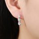Wholesale New Arrival Silver Water Drop White  Cubic Zirconia CZ Dangle Earring Wedding Drop Earrings Bridal or Bridesmaid Jewelry TGSPDE075 4 small