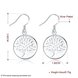 Wholesale Trendy Silver Plant Dangle Earring Tassel Vintage Tree of Life Long Dangle Earrings For Women Engagement Wedding party Jewelry TGSPDE123 0 small
