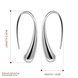 Wholesale Hot Sale Silver Earring Fashion Jewelry Teardrop Water drop Dangle Earrings For Women Valentine Gifts TGSPDE152 0 small