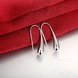 Wholesale Hot Sale Silver Earring Fashion Jewelry Teardrop Water drop Dangle Earrings For Women Valentine Gifts TGSPDE152 3 small