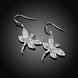 Wholesale Trendy Silver plated Animal Dangle Earring  cute dragonfly earring for women fashion jewelry fine gift TGSPDE160 2 small
