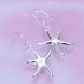 Wholesale Fashion jewelry from China Silver Sweet Smooth Surface Starfish Earrings For Women Wedding Jewelry Gift TGSPDE196 0 small
