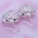 Wholesale China fashion jewelry Hollow Leaf Heart shape Vintage Long Drop Dangle Earrings For Women daily collocation and wedding Jewelry TGSPDE206 2 small