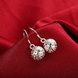 Wholesale China fashion jewelry Hollow round ball shape Vintage Long Drop Dangle Earrings For Women daily collocation and wedding Jewelry TGSPDE217 4 small