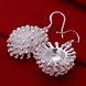 Wholesale Classic Silver plated fireworks shape Dangle Earring for women fine jewelry gift TGSPDE222 1 small