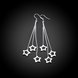 Wholesale Romantic Silver Star Dangle Earring fashion tassels earring jewelry wholesale from China TGSPDE231 2 small