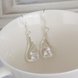 Wholesale Romantic Silver water drop zircon Dangle Earring shinny elegant earring for women wedding jewelry TGSPDE281 3 small