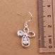 Wholesale Romantic Silver water drop zircon Dangle Earring shinny elegant earring for women wedding jewelry TGSPDE283 0 small