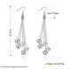 Wholesale Romantic silver female models long paragraph five beads earrings retro fashion lovely wild super flash jewelry TGSPDE296 1 small