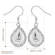 Wholesale Vintage Ethnic Earring Geometric Antique Silver Color Gold Hollow Flower Drop Earring Piercing Earring Statement Jewelry TGSPDE360 4 small