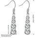 Wholesale Trendy Silver plated Geometric CZ Dangle Earring shinny Long crystal Dangle Earrings for Women Wedding Engagement Luxury Jewelry TGSPDE045 0 small