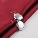 Wholesale Fashionable Modern Women's Earrings delicate branch  pattern round Girl Earrings Accessories Elegant Declaration Jewelry Gift TGSPDE082 1 small