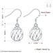 Wholesale Romantic Silver Round Dangle Earring unique design wholesale jewelry from China TGSPDE121 1 small