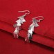 Wholesale Romantic Silver Plated Dangle Earring unique christmas tree fashion wholesale jewelry TGSPDE146 3 small