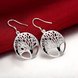 Wholesale Classic Silver Plated Dangle Earring hollow Tree of Life Dangle Drop Earrings for Women Gift Party Earrings Love Gift TGSPDE179 3 small
