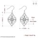 Wholesale European and American fashion earrings Vintage Court geometric pattern Dangle Earrings For Women Engagement Wedding Jewelry TGSPDE043 0 small