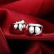 Wholesale Fashion jewelry from China Smooth Egg Noodle Earrings Women Party Gift Fashion Charm Wedding Engagement Jewelry TGSPE139 4 small