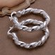 Wholesale Trendy Classic Big Circle twisted rope Charm Earrings For Woman Fashion Party Wedding Engagement Party Jewelry TGSPE178 1 small