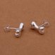 Wholesale jewelry from China Silver Earrings Fashion Jewelry Bone stud Earrings TGSPE196 0 small