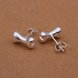 Wholesale jewelry from China Silver Earrings Fashion Jewelry Bone stud Earrings TGSPE196 3 small