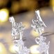 Wholesale Trendy Dainty Female White Crystal zircon Earrings Silver plated Stud Earrings For Women Cute Classic Flower Wedding Earrings TGSPE088 2 small