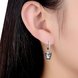 Wholesale Fashion 925 Sterling Silver Black Insect Ceramic Dangle Earring TGSLE170 0 small