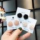 Wholesale Fashion Women Lady Elegant Clover Flower Crystal Stud Earring  summer new style earrings For Women Girl Jewelry VGE002 0 small