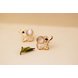 Wholesale Fashion wholesale jewelry Minimalist Elephant Earrings Simple Cute Animal Ear Studs VGE008 1 small