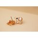Wholesale Fashion wholesale jewelry Minimalist Elephant Earrings Simple Cute Animal Ear Studs VGE008 2 small