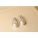 Wholesale 2020 New Fashion Jewelry Simulated Pearl Drop Earrings Cute For Women Shiny Crystal Wedding Jewelry Elegant VGE009 2 small