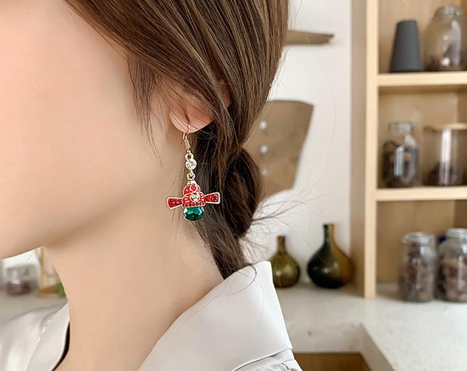Wholesale Pair of Phoenix Coronet Pearl Earring Chinese Style Earring Peking Opera Mask Ear Jewelry Decor for Women Lady VGE018 0