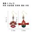 Wholesale Pair of Phoenix Coronet Pearl Earring Chinese Style Earring Peking Opera Mask Ear Jewelry Decor for Women Lady VGE018 2 small