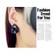 Wholesale New Women Girls Ladies Retro Bohemian Style Drop-shaped Pendant Earrings Jewelry VGE019 0 small