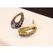 Wholesale New Women Girls Ladies Retro Bohemian Style Drop-shaped Pendant Earrings Jewelry VGE019 2 small