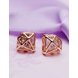 Wholesale Fashion wholesale Jewelry Crown Women Classic Shining Zircon Small Stud Earrings Gold Color Ears Stud VGE023 2 small