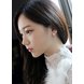 Wholesale Exaggerated Korean Style Romantic Snow Flower Stud Earrings For Elegant 925 Silver Zirconia Stone Earring Jewelry VGE027 0 small