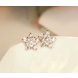Wholesale Exaggerated Korean Style Romantic Snow Flower Stud Earrings For Elegant 925 Silver Zirconia Stone Earring Jewelry VGE027 4 small