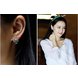 Wholesale Jewelry Crystal Owl Stud Earrings For Women Vintage Gold Color Animal Statement Earrings VGE036 4 small